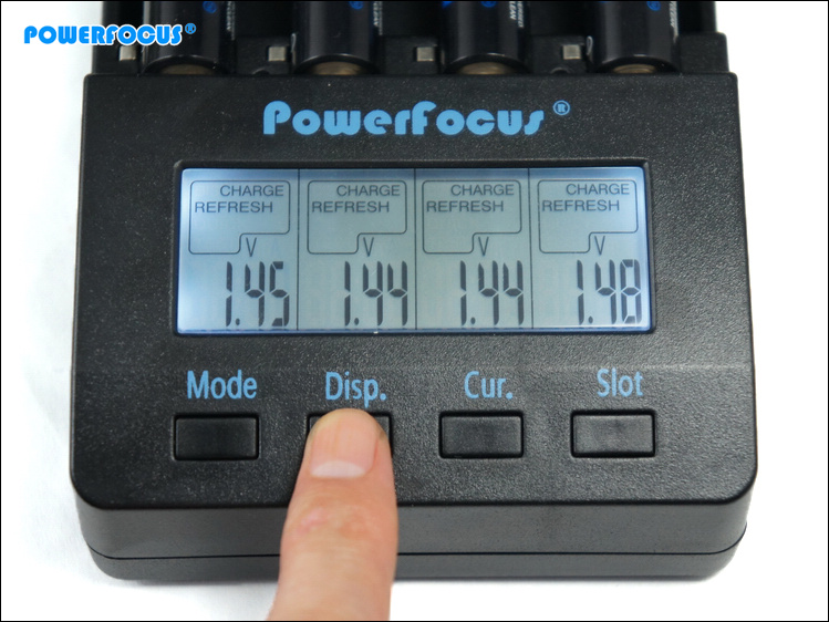 7号5号电池智能充电器BC1000 内阻容量测试