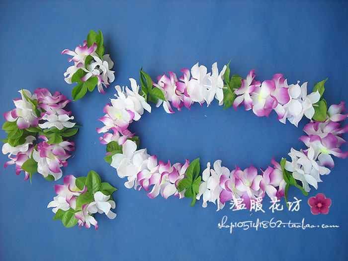 Аксессуары для гавайского танца Warm flower square Аксессуары для гавайского танца Warm flower square