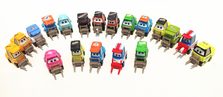 【汽车总动员新款 52号胖叉车 合金儿童玩具车