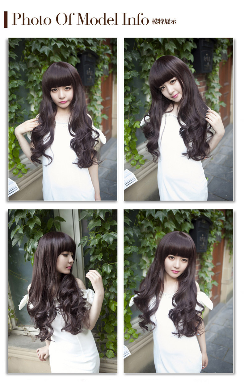 假发长卷蓬松长<em>卷发</em>大波浪<em>女长发发型</em>jiafa梨花