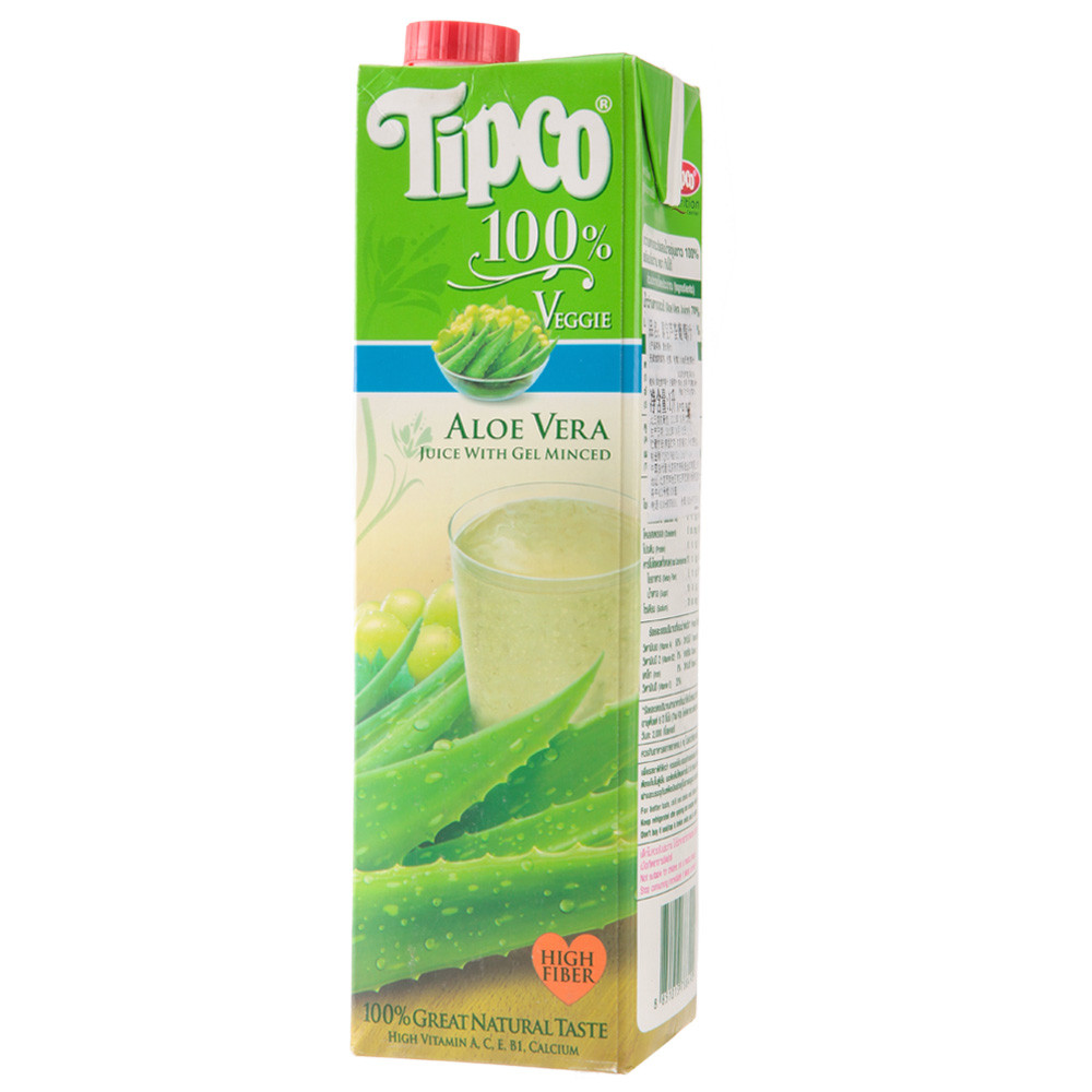 泰国进口泰宝芦荟葡萄汁线天然果汁饮料1L装