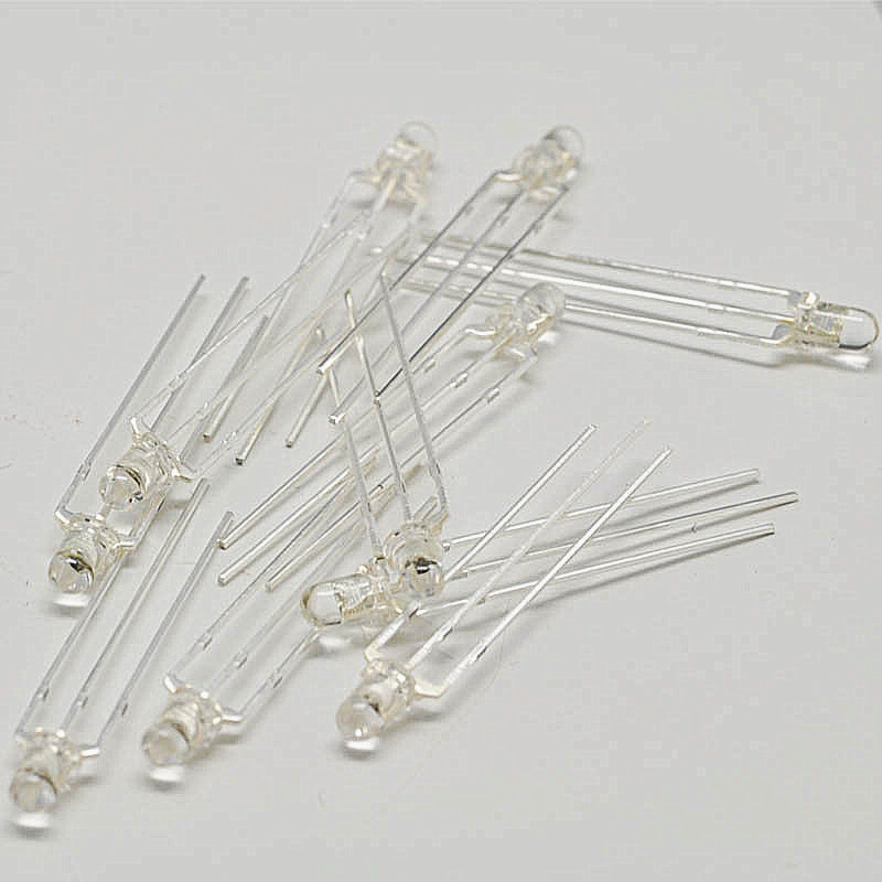 【松藤|LED发光二极管 3MM 圆头双色高亮白发