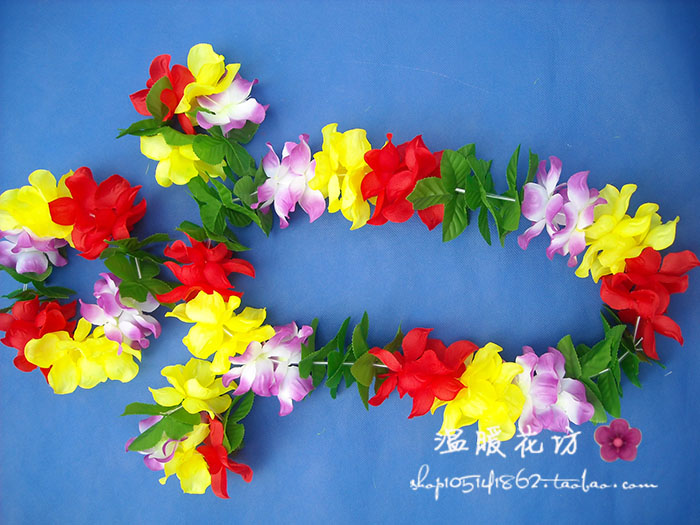 Аксессуары для гавайского танца Warm flower square Аксессуары для гавайского танца Warm flower square