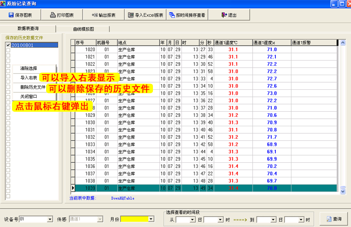 供应机房药房库房药店病房温湿度记录仪\/温湿