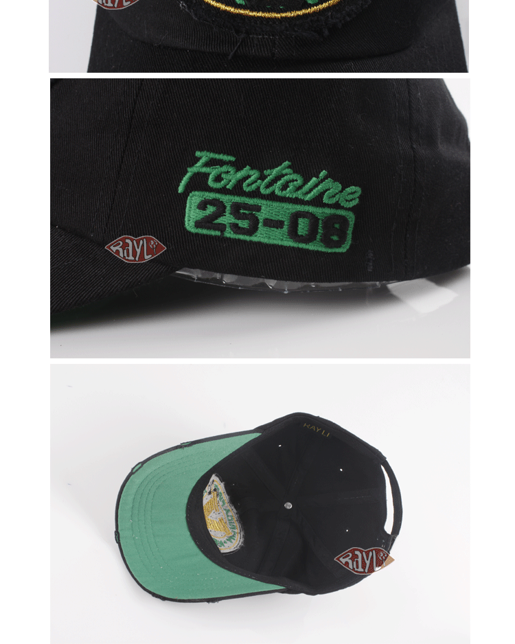 Rayli RAYLI authentic hip hop baseball cap summer General company of Korean men and women surge letter v leisure hats K4062