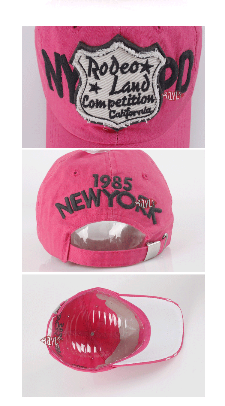 RAYLI new NYPD Korean baseball caps in the summer common couple Cap edging tide hats for men and women K1040