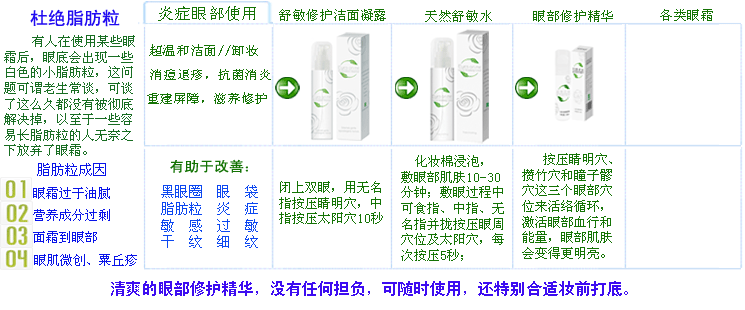 杜绝脂肪粒